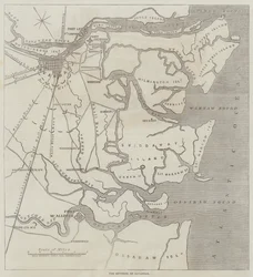 Die Umgebung von Savannah